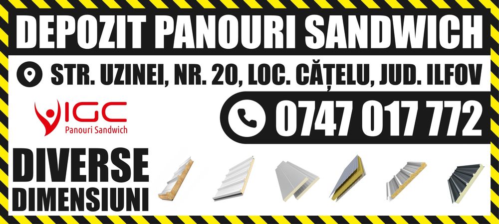 Panouri Sandwich ISOPAN – Solutie Completa pentru Hale  Metalice