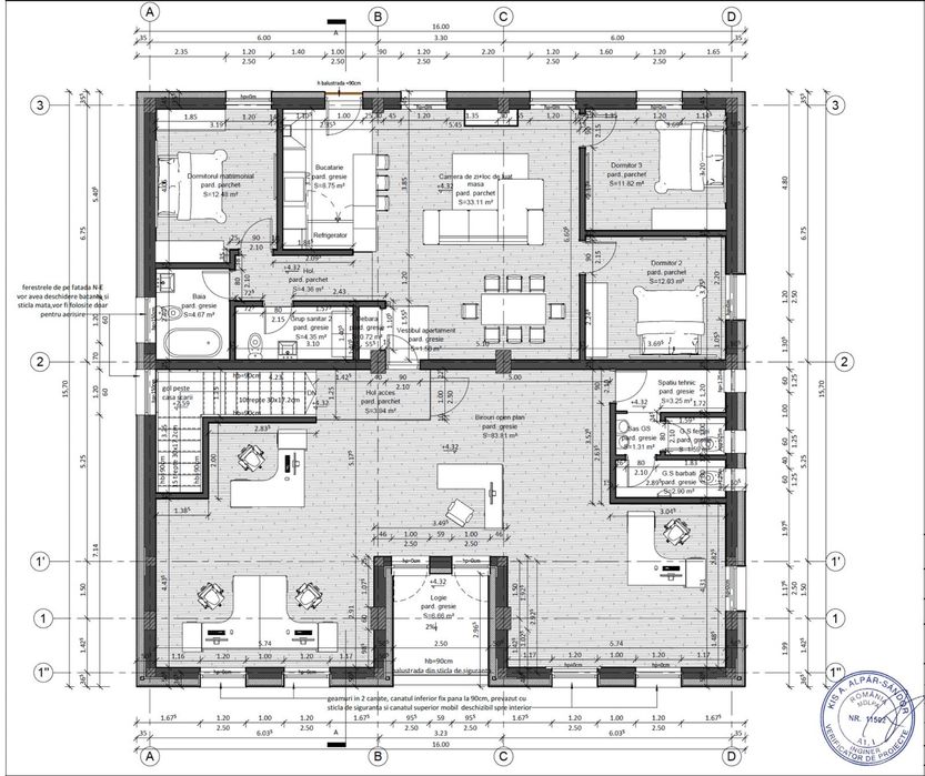 Cladire noua formata din Spatiu comercial, Showroom si birouri