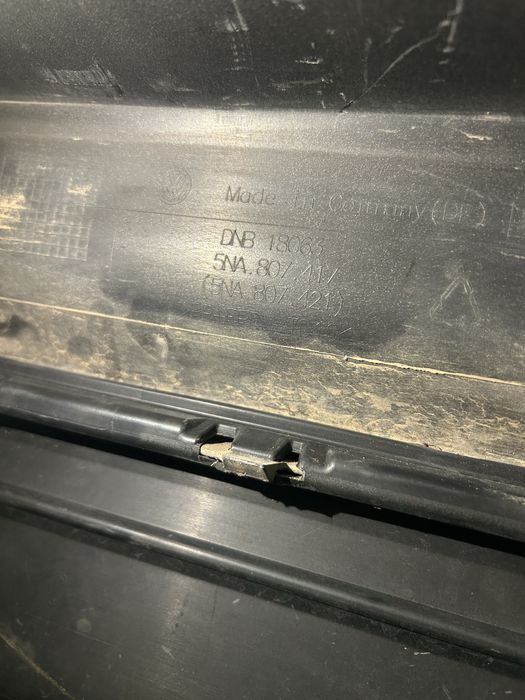 Задна броня Тигуан /Tiguan 2/2016-2020