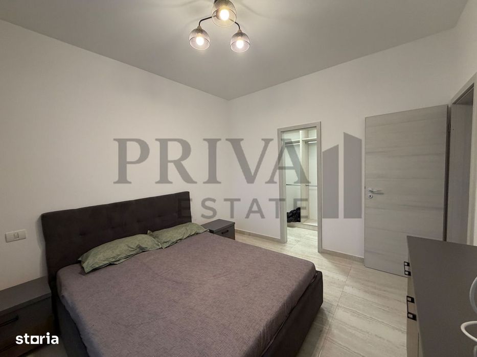 Apartament 2 camere parter balcon+curte