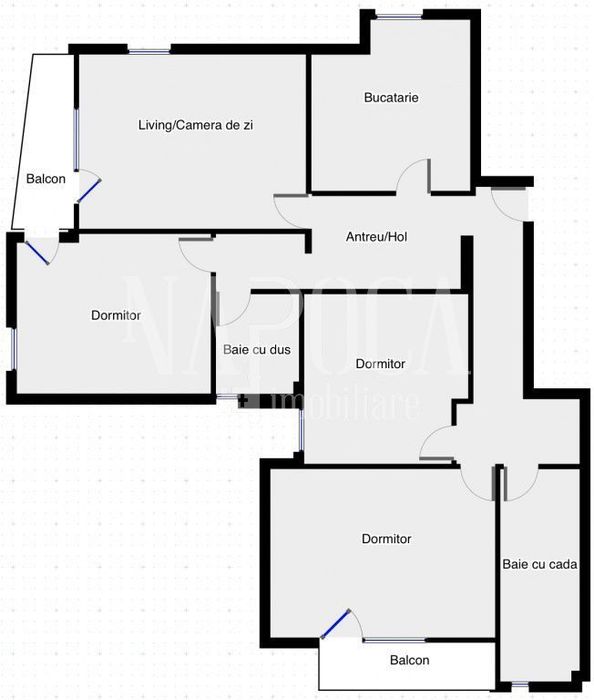 Apartament 4 camere de vanzare in Centru, Cluj Napoca