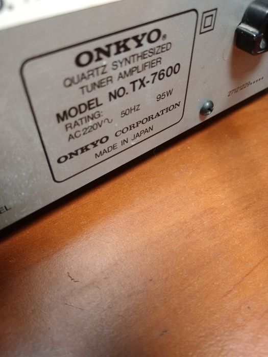 Amplificator Radio Onkyo TX 7600