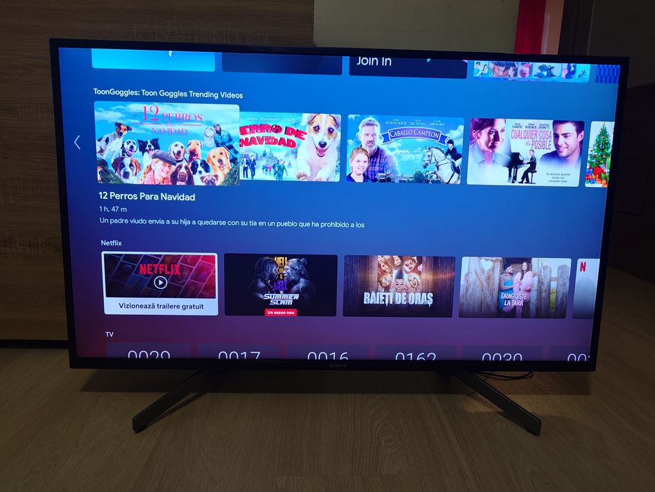 Televizor Smart Sony KD-43XE8096, 4K, Android TV, 108cm