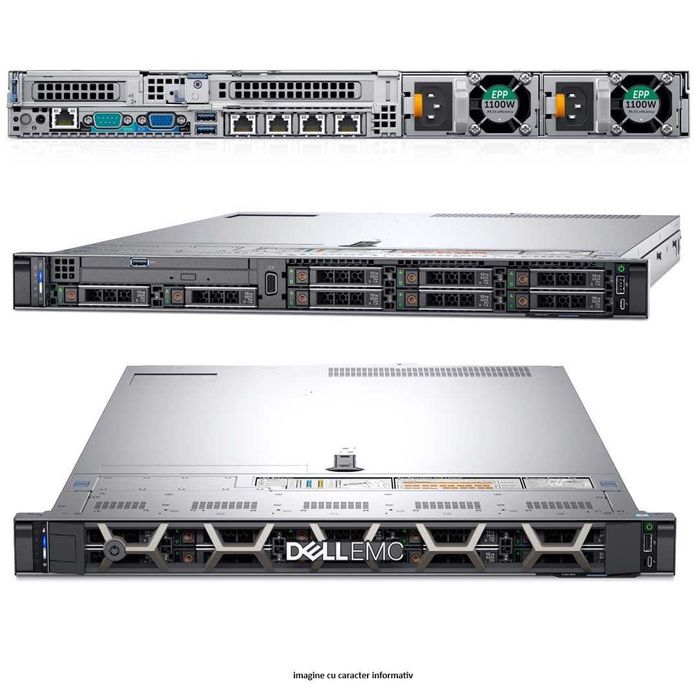 Server Rack 1U Dell Poweredge R640 2*Platinum 8160 24-Core 8x 2.5 inch