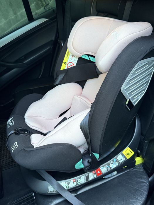 Столче за кола на Moni - Serengeti, 0-36 kg, с Isofix, розово