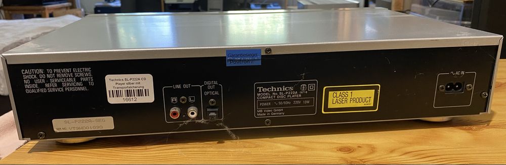 CD player Technics