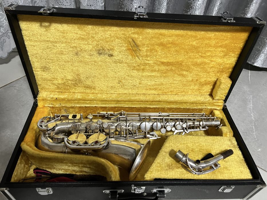 Saxofon wekland argintat