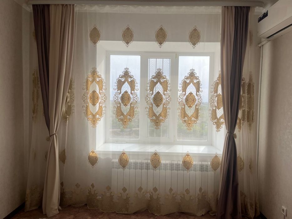 Штор мен тюль сатылады