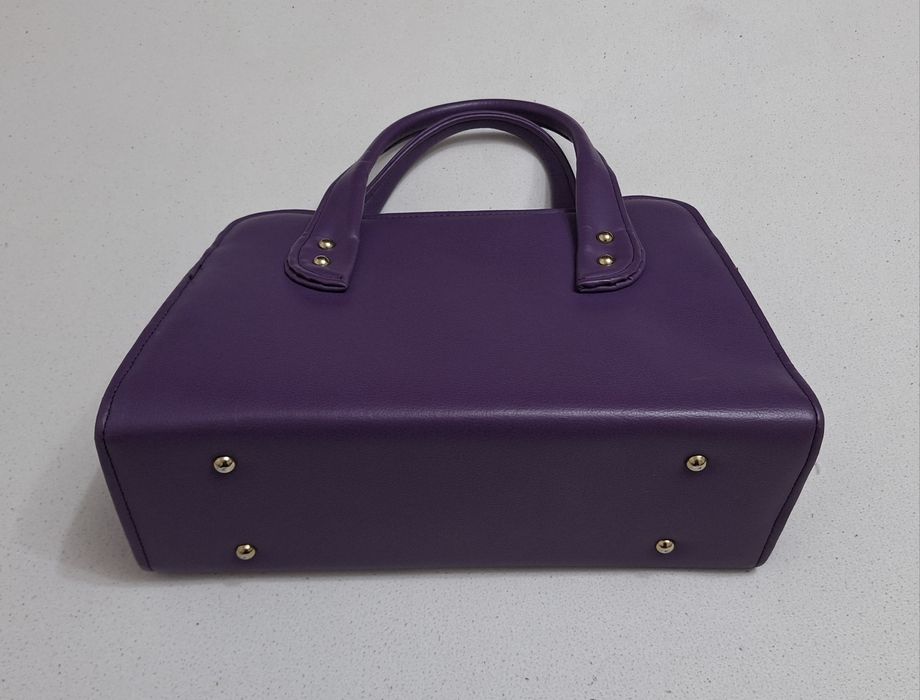 Geantă POLO Ralph Lauren Crossbody, poseta damă mov