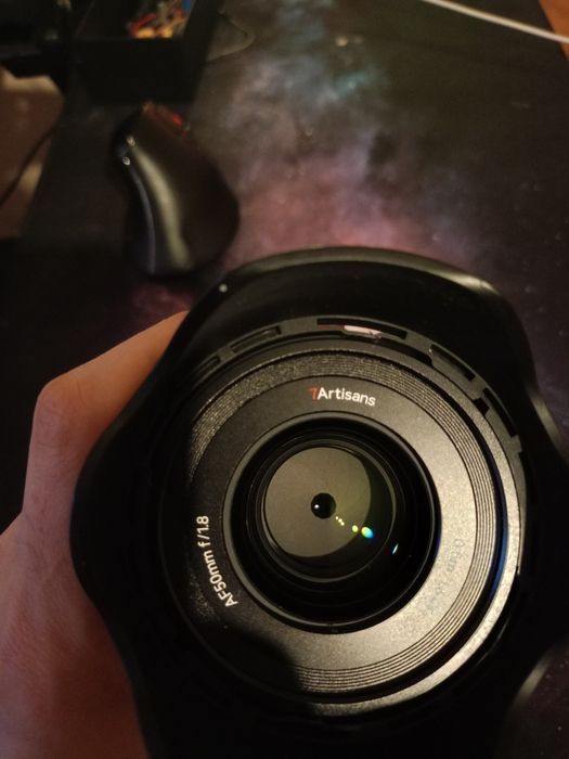 Obiectiv 7Artisans 50mm F1.8 pentru Sony E, Autofocus, Diafragma Mare, AF-MF, Full Frame
