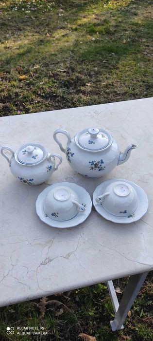 Сет за чай със захарница и кана от 1956