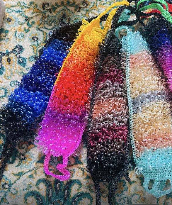 Вяжу на заказ мочалки