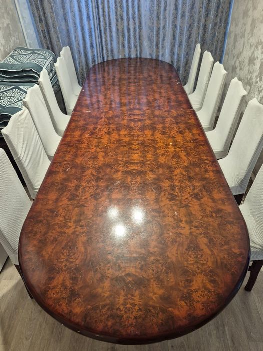 Стол для гостей 16 стульчиков