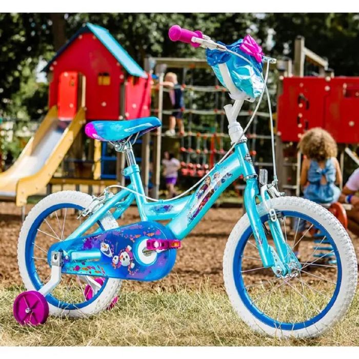 Мострен Детски велосипед Huffy 16" Frozen EZ-bike, Лилав