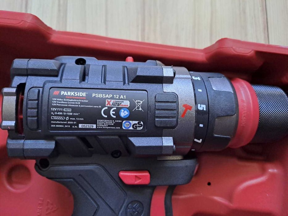 Акум. Безчетков Ударен Винтоверт PARKSIDE, С гаранция 5 години