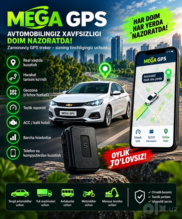 Gps faqat Mega Gpsdan ol