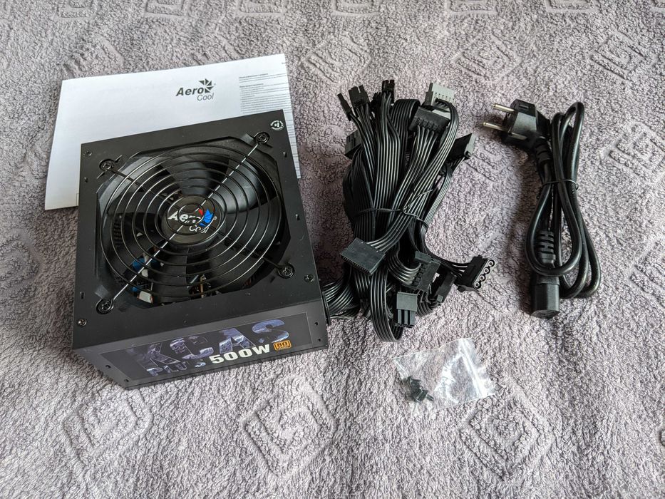 Компьютерный блок питания Aerocool KCAS PLUS 500W 80 PLUS Bronze