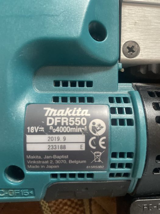 Autofiletantă gips carton Makita DFR550, 18V, acumulator 6.0Ah