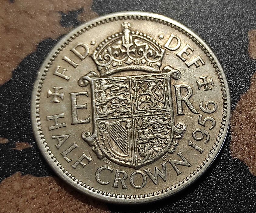 Монети Великобритания-7 бр.› Кралица Елизабет II(1955-1967)