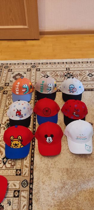 Продам детские кепки 3-10 лет
