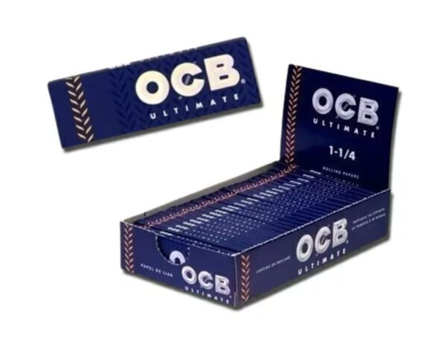 Хартийки за свиване на цигари OCB ULTIMATE 1.1/4 / ORGANIC HEMP Промо