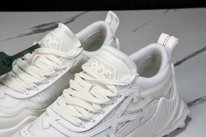 Adidasi Off White Odsy 1000 / Full White / Premium