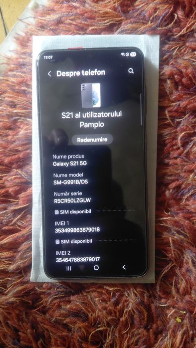 Tel Samsung s21 5g