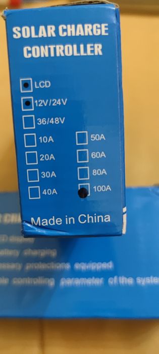 Controler regulator solar 100 A