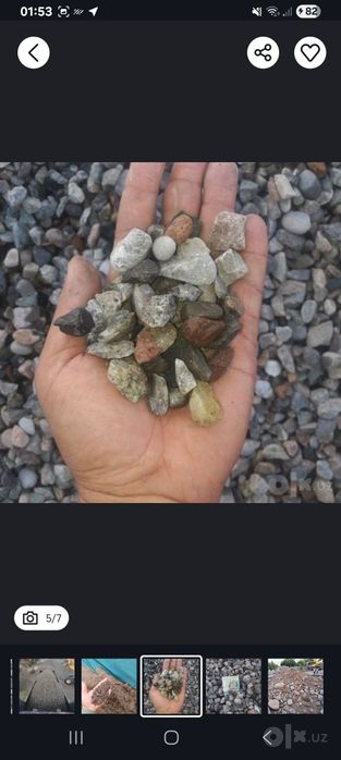 Kilinis Kampoʻt Sheben buliga tosh chinoz qum turpoq musir olib ketish