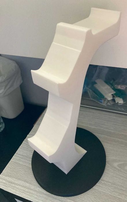 Stand dual pentru controlere + suport căști – print 3D