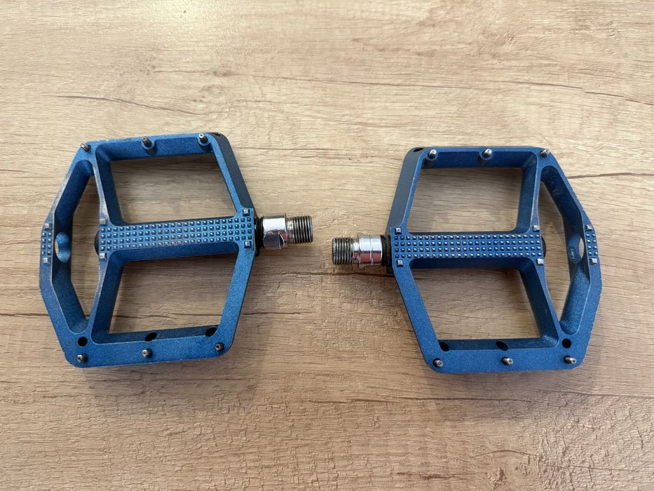 Pedale platformă CUBE ACID FLAT A2-ZP albastre