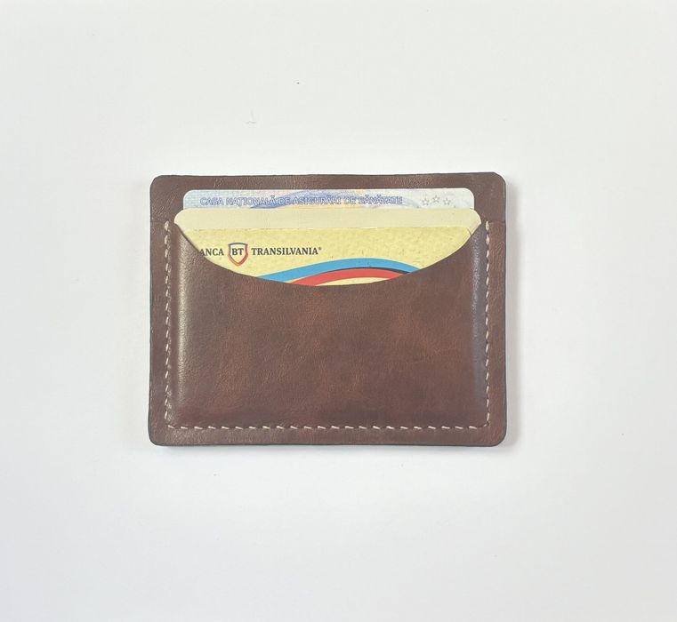 Port card piele naturala