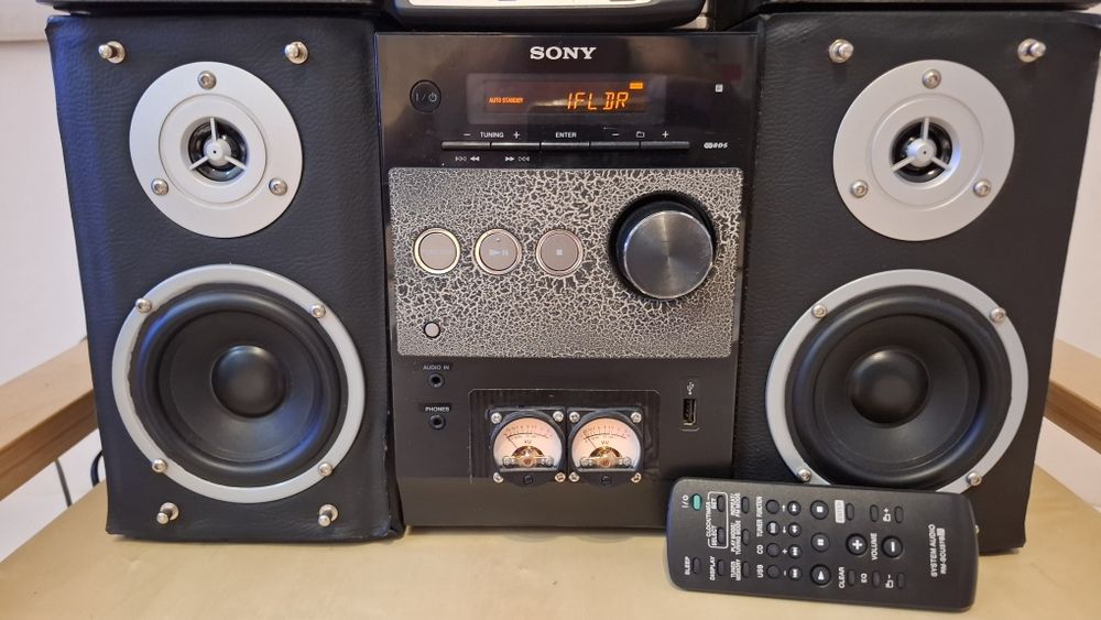 Combina audio combina muzicala microsistem vumetre bluetooth
