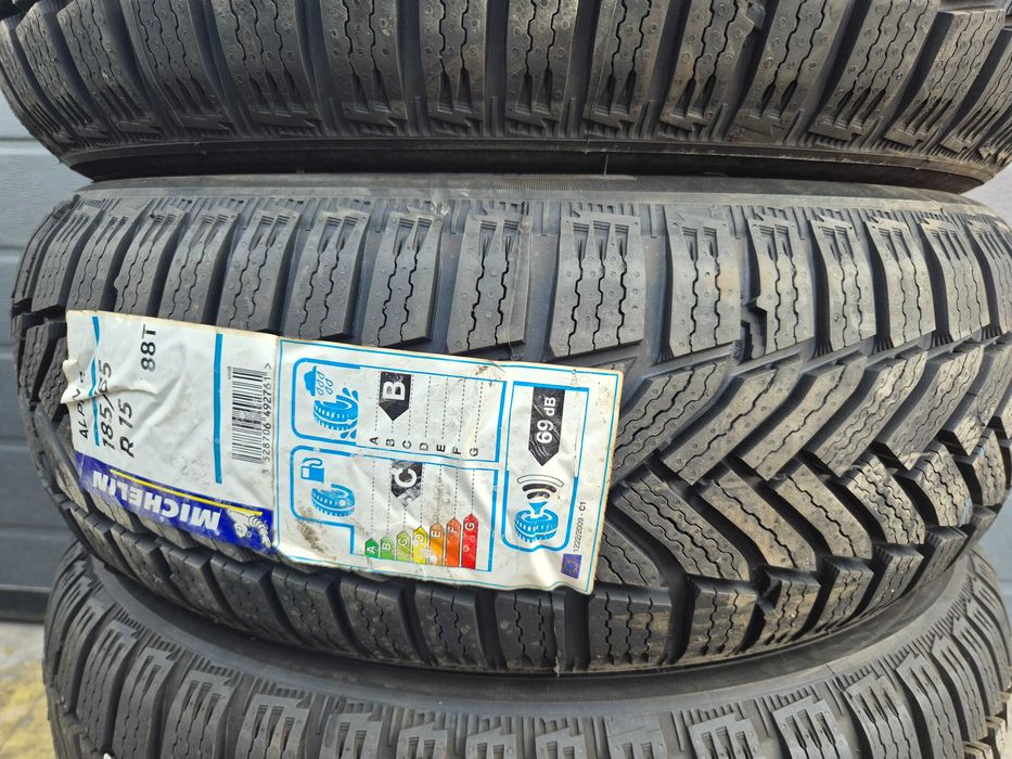 2 Anvelope M+S IARNA - 185/65/15 - Michelin Alpin 6 - NOU - DOT 2020 !