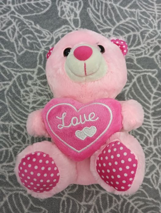 Jucărie de pluș roz