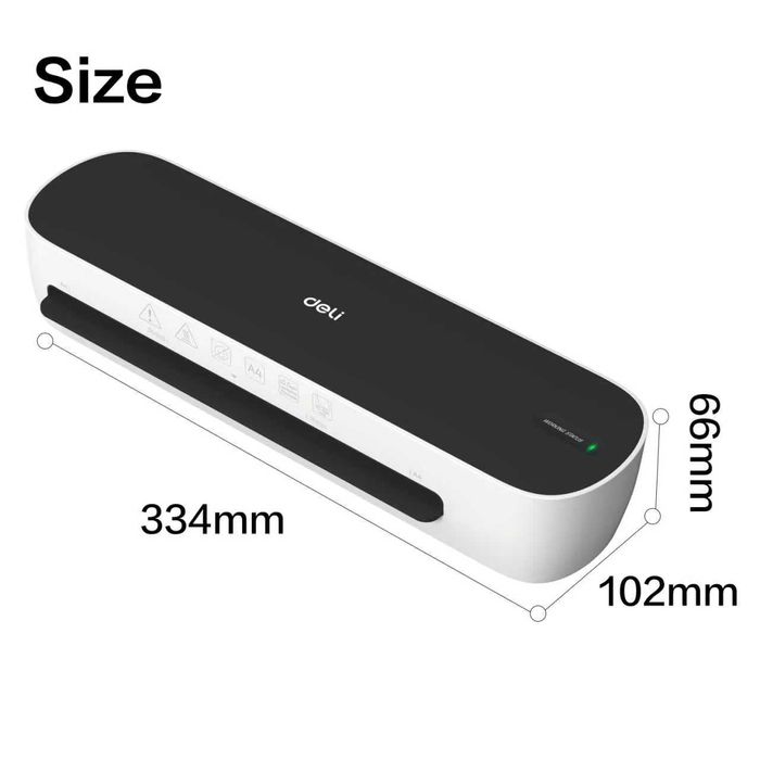 Ламинатор Deli ET111 Чёрный! Оригинал ! Доставка!