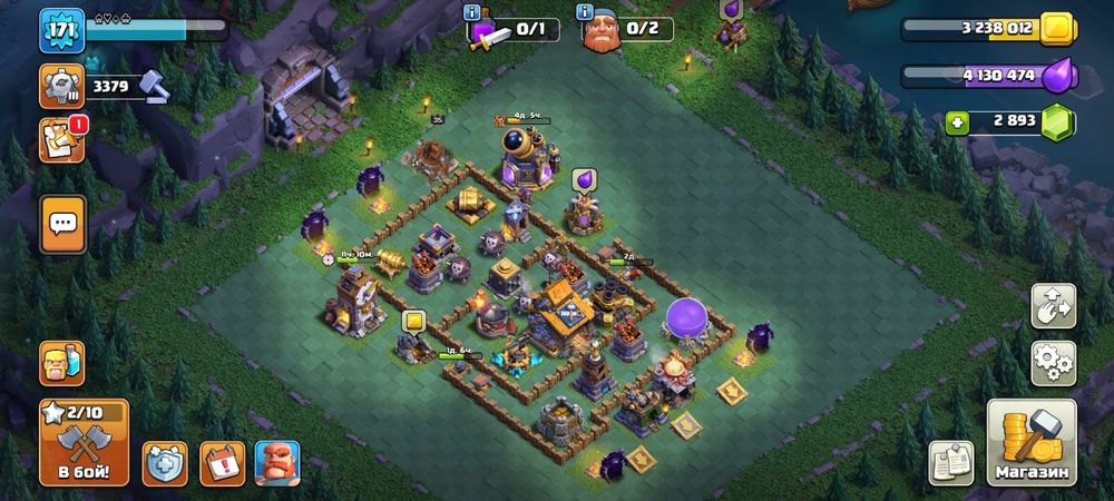 Продается клаш оф кланс аккаунт