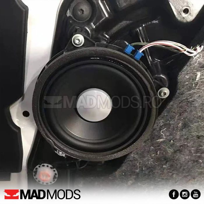 Boxe difuzoare portiera, Harman Kardon, 4.5″ 10cm BMW F06 F20 F30 F32