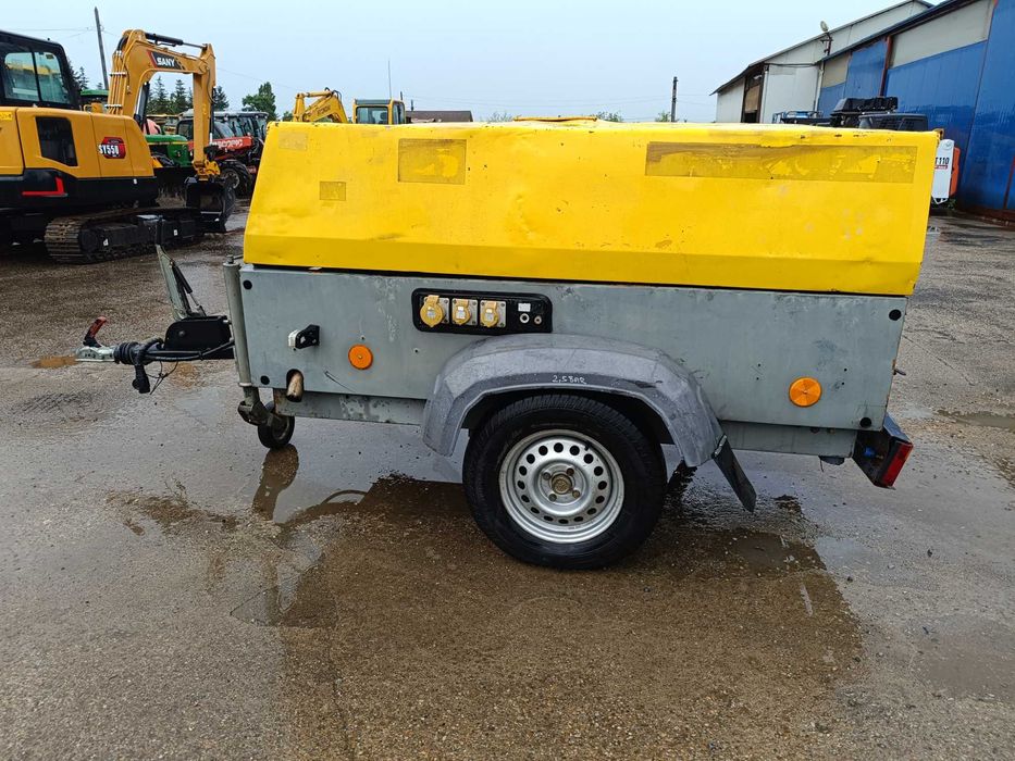 Compresor aer mobil Atlas Copco, 7 bar, 2020