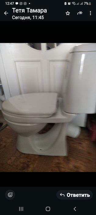 Продам унитаз в хорошем состоянии