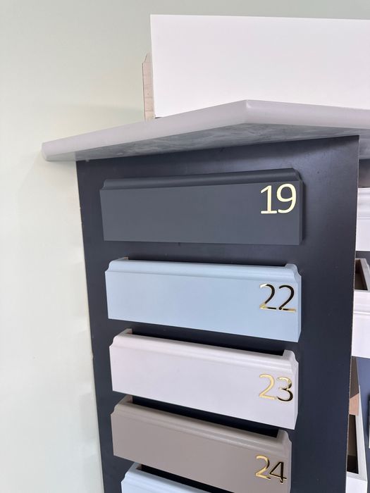 мдф плинтус крашеный