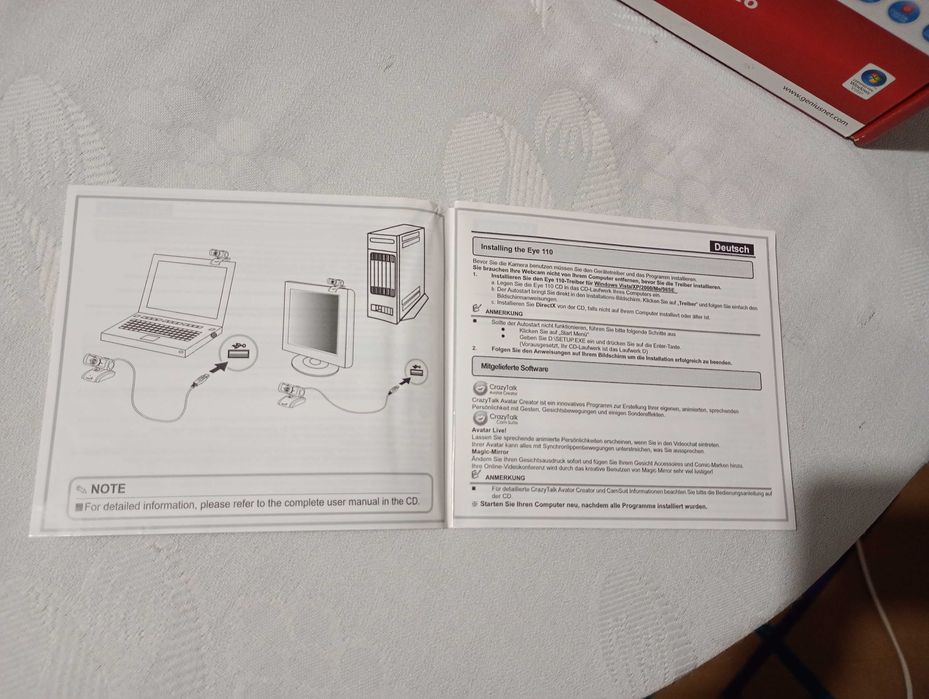 Web Camera Genius, модел Eye 110 - продавам