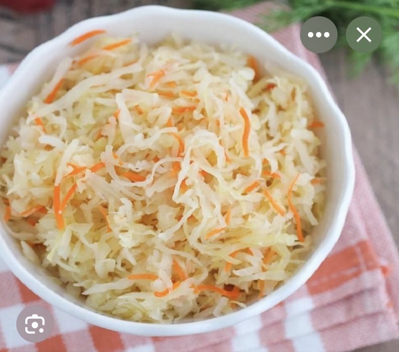 Квашенная капуста без уксуса