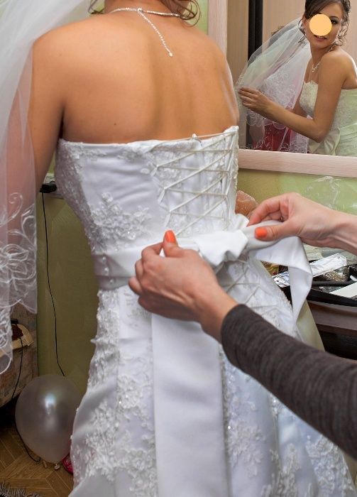 Продам удобное свадебное платье