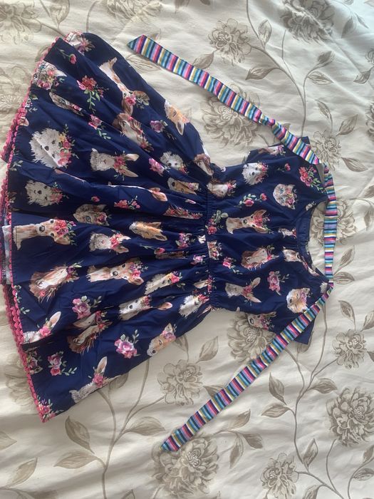 Платье животное 6 лет