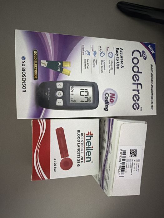 Aparat glicemie  codefree