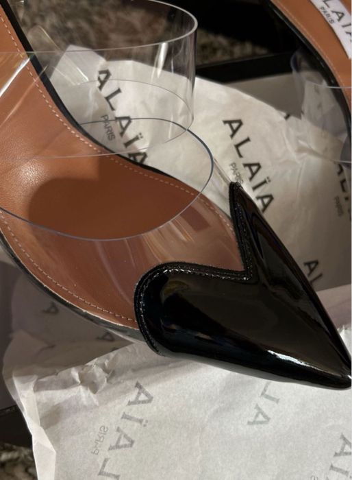 Pantofi Alaia Coeur piele pe comanda