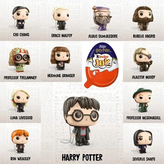 Kinder JOY Harry Potter , коллекционное ограниченное издание , первое.
