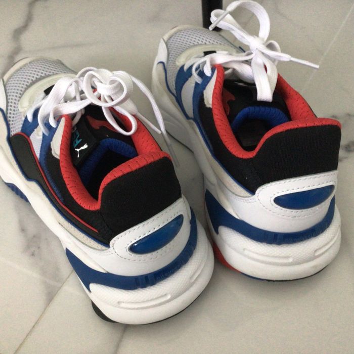 Puma white lapis blue