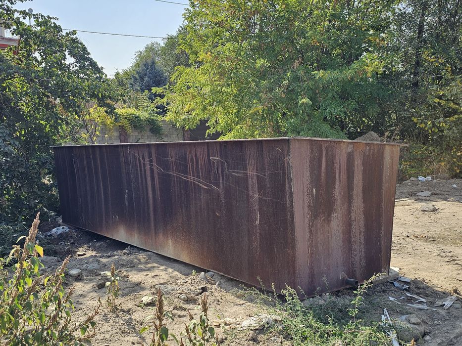 Бак металлический 13мкуб